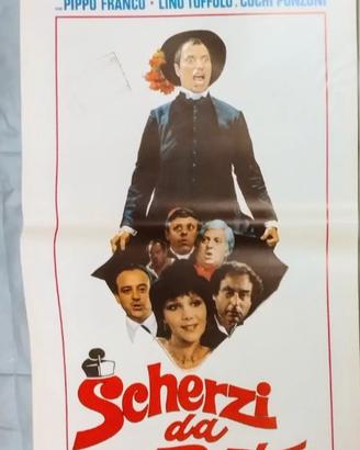 Locandina originale film comico PIPPO FRANCO 1978