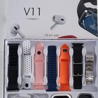 Smartwatch v11 con cuffie HTC ne20