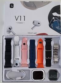 Smartwatch v11 con cuffie HTC ne20