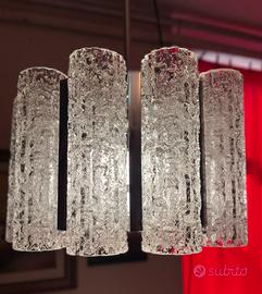 Lampadario in vetro di Murano Toni Zuccheri
