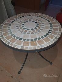 tavolino mosaico