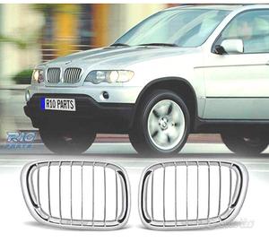 GRIGLIA BMW X5 E53 99-03 COLORE CROMATO