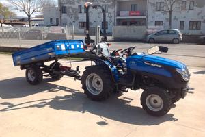 TRATTORE SOLIS S 20 C/RIMORCHIO SOLIS