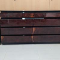 comò e comodini in radica