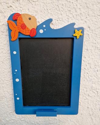 Lavagna in legno tema mare - THUN