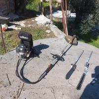 Decespugliatore a spalla Wiltec 52 cc 4 in uno