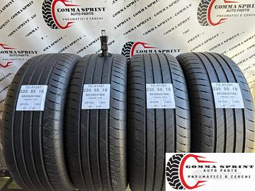 4 PNEUMATICI 235/55 R18 BRIDGESTONE ESTIVE