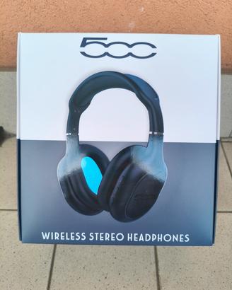 NUOVE cuffie Fiat 500, wireless, da collezione
