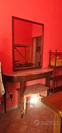 Consolle in legno anni 50