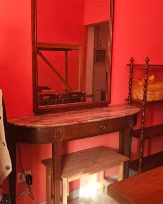 Consolle in legno anni 50