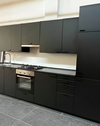 Cucina Lineare Moderna Completa Elettrodomestici