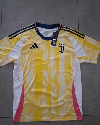 Maglia da valcio della juventus stagione 2025 2026