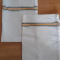 Due strofinacci/canovacci in cotone egiziano