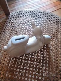 Salvadanaio in ceramica vespa