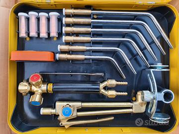 Kit ESAB Saldatura/Taglio Ossigeno Acetilene NUOVO