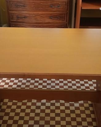 tavolo legno massello + 4 sedie