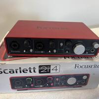 Interfaccia audio usb per musicisti