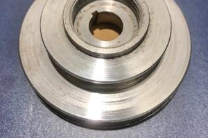 Laverda 750, ruota libera.