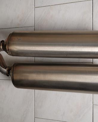 Coppia scarichi originali Aprilia Pegaso Strada650