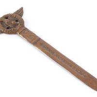 Tagliacarte Ottone Fascio Littorio Aquila PNF