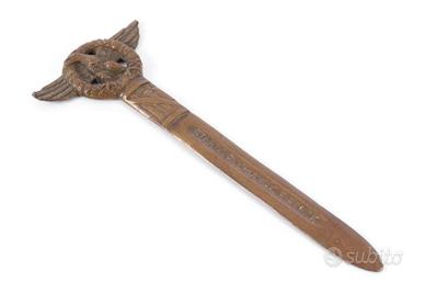 Tagliacarte Ottone Fascio Littorio Aquila PNF