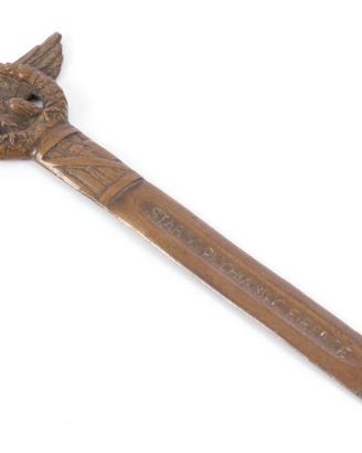 Tagliacarte Ottone Fascio Littorio Aquila PNF