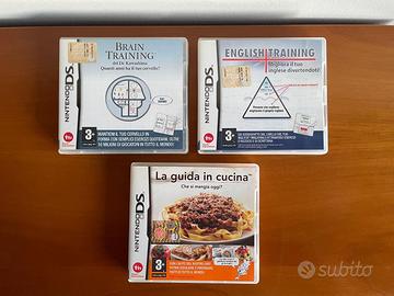 Lotto 3 giochi Nintendo DS