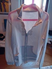 Maglia felpata manica lunga per bimba 9/10 anni -