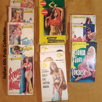 Lotto 13 Libri Pulp Erotico Noir anni '60 - Rari G
