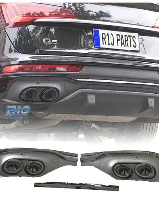 DIFFUSORE AUDI Q5 S LINE 20- LOOK SQ5 COUPE NERO