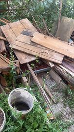 Grande disponibilita’ di legno