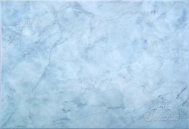 Piastrelle Rivestimento Bagno Azzurro 25x33,3