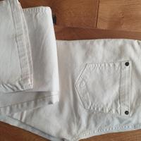 jeans TOY G panna con glitter