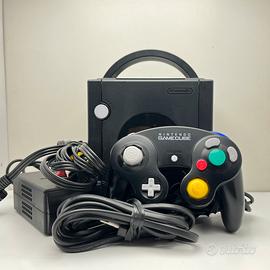 Console Nintendo gamecube con controller e cavi