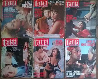 Riviste fotoromanzi - Titti degli anni 60-70