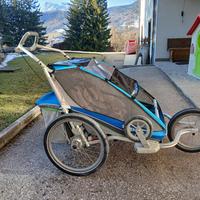 thule  chariot cx2 passeggino rimorchio per bici