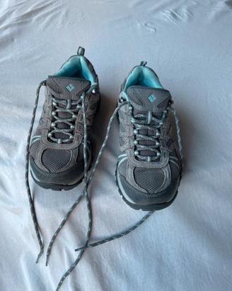 Scarpe Trekking Columbia Grigio/Teal Donna