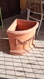 Grande vaso angolare