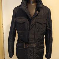 Giaccone glam uomo impermeabile blu Peuterey