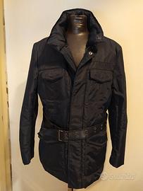 Giaccone glam uomo impermeabile blu Peuterey