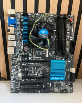 Scheda madre Z77 + i5 3570k + dissipatore