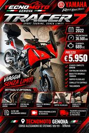 Yamaha Tracer 7 SCARICO ARROW PLEXY FUME' CAVALLET