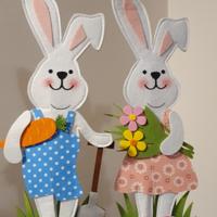 coniglietti in feltro