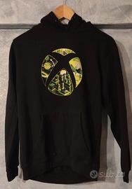 Felpa x-box ragazzo nera TG. XL