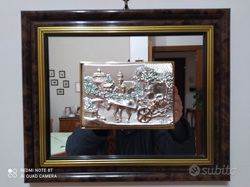 Quadro con paesaggio