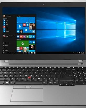 Notebook ThinkPad 15.6" i7 16GB SSD+HDD
