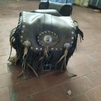 Borse laterali e copri serbatoio moto