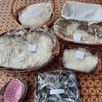 Cesti in vimini natalizi per strenne o arredo 