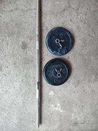 bilanciere con dischi