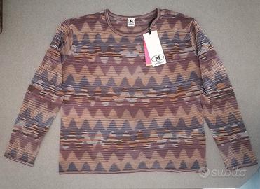 M Missoni serafino pull pullover maglia Large